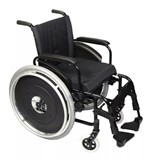Ficha técnica e caractérísticas do produto Cadeira de Rodas AVD Aluminio Vermelho - Ortobras