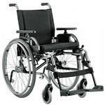 Ficha técnica e caractérísticas do produto Cadeira de Rodas em Alumínio Taipu Jaguaribe Assento 44 Prata