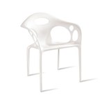 Ficha técnica e caractérísticas do produto Cadeira em Polipropileno - Branco