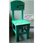 Ficha técnica e caractérísticas do produto Cadeira Infantil Verde Água Mdf