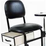 Ficha técnica e caractérísticas do produto Cadeira Manicure - Cirandinha Moveis para Salão - Cor: Preto It