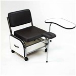 Ficha técnica e caractérísticas do produto Cadeira Manicure Naty - Cirandinha Moveis para Salão - Cor: Preto Bling