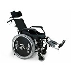 Ficha técnica e caractérísticas do produto Cadeira Rodas Ágile Reclinável 44 Preta Jaguaribe