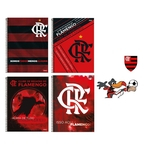 Caderno Flamengo Mengão Universitário 200 Fls Foroni