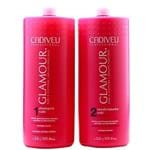 Cadiveu Glamour Duo Kit Shampoo Rubi e Condicionador Rubi