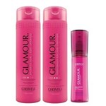 Ficha técnica e caractérísticas do produto Cadiveu Glamour Kit Shampoo Rubi (250ml), Condicionador Rubi (250ml) e Cristal Líquido (45ml)