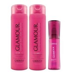 Ficha técnica e caractérísticas do produto Cadiveu Glamour Kit Shampoo Rubi , Condicionador Rubi e Cristal Líquido