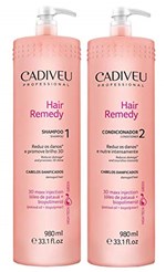 Ficha técnica e caractérísticas do produto Cadiveu Hair Remedy Shampoo (980ml) e Condicionador (980ml)