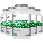 Ficha técnica e caractérísticas do produto Café Verde - 5 Unidades de 60 Cápsulas - Clinic Mais