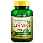Cafe Verde 500mg 60caps - Maxinutri