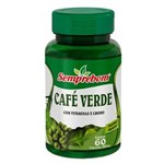 Ficha técnica e caractérísticas do produto Café Verde - Semprebom - 60 Caps - 500 Mg - Sem Sabor - 60 Cápsulas