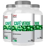 Ficha técnica e caractérísticas do produto Café Verde - 3 Unidades de 60 Cápsulas - Clinic Mais