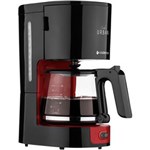 Ficha técnica e caractérísticas do produto Cafeteira Elétrica Cadence Urban Coffee CAF600 Até 30 Xícaras - Preta/Vermelha - 110V