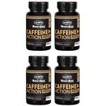 Ficha técnica e caractérísticas do produto Caffeine Action (Cafeína) 420mg - 4 un de 60 Cápsulas - Unilife