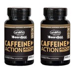 Caffeine Action (Cafeína) 420mg - 2 Un de 60 Cápsulas - Unilife