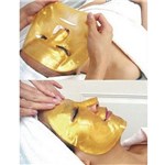 Caixa 10 Unidades Máscara Facial de Colágeno Ouro 24k