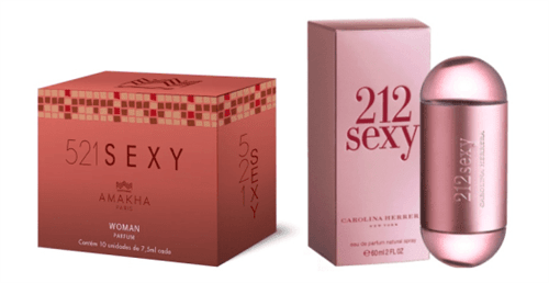 Caixa de Flaconetes - 521 Sexy (Ref. 212 Sexy) - 10 Unidades (7,5Ml Ca...
