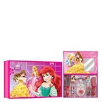 Ficha técnica e caractérísticas do produto Caixa de Maquiagem Disney Princesas Beauty Brinq - Maquiagem Infantil Kit