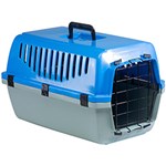 Ficha técnica e caractérísticas do produto Caixa de Transporte para Animais Azul - Meemo