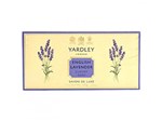 Caixa Decorada Luxury Soaps C/ 3 Sabonetes - English Rose - Yardley London