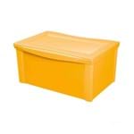 Ficha técnica e caractérísticas do produto Caixa Organizadora com Tampa 65L Plástico Amarelo Color Ordene Ordene