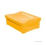 Ficha técnica e caractérísticas do produto Caixa Organizadora de Plástico Color 13,5 Litros Amarelo Ordene