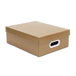 Ficha técnica e caractérísticas do produto Caixa Organizadora Stok Paper Kraft - Boxgraphia - Único