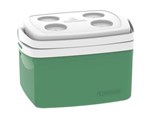 Ficha técnica e caractérísticas do produto Caixa Térmica Cooler 12 Litros Verde - Soprano