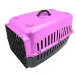 Ficha técnica e caractérísticas do produto Caixa Transporte para Cães e Gatos N1 - Roxo