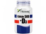 Ficha técnica e caractérísticas do produto Cálcio 500 + D3 60 Cápsulas - Fitoway
