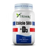 Ficha técnica e caractérísticas do produto Cálcio 500 + D3 Fitoway - 180 Cáps