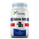 Ficha técnica e caractérísticas do produto Cálcio 500 + D3 Fitoway 180 Cápsulas
