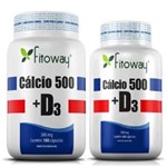 Ficha técnica e caractérísticas do produto Cálcio 500 + D3 Fitoway - 240 Cáps