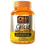Ficha técnica e caractérísticas do produto Cálcio 500 + Vitamina D - 120 Tabletes - OH2 Nutrition