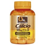 Ficha técnica e caractérísticas do produto Cálcio 500mg + Vit. D Oh2 Nutrition - 120 Tabletes