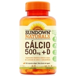 Ficha técnica e caractérísticas do produto Cálcio 500mg + Vitamina D 100 cápsulas Sundown