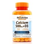 Ficha técnica e caractérísticas do produto Cálcio 500mg + Vitamina D3 Sundown 180 Comprimidos