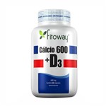 Ficha técnica e caractérísticas do produto Cálcio 600 + D3 - 60 Cápsulas - Fitoway