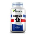 Ficha técnica e caractérísticas do produto Cálcio 600 + D3 Fitoway - 60 Cáps