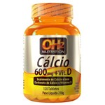 Ficha técnica e caractérísticas do produto Cálcio 600 + Vitamina D - 120 Tabletes - OH2 Nutrition