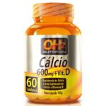 Ficha técnica e caractérísticas do produto Cálcio 600 + Vitamina D - 60 tabletes - OH2 Nutrition