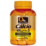 Ficha técnica e caractérísticas do produto Cálcio 600mg + Vit D Oh2 Nutrition - 120 Tabletes