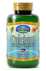 Ficha técnica e caractérísticas do produto Cálcio 600mg + Vitamina D3 Vitavale 144 Comprimidos