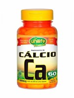 Ficha técnica e caractérísticas do produto Cálcio Ca - Unilife - 60 Cápsulas de 850mg