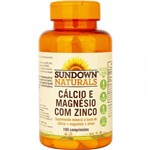 Ficha técnica e caractérísticas do produto Cálcio e Magnésio com Zinco 100 Cápsulas - Sundown