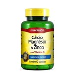 Ficha técnica e caractérísticas do produto Cálcio, Magnésio e Zinco C/60