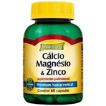 Ficha técnica e caractérísticas do produto Cálcio Magnésio e Zinco - Maxinutri - Sem Sabor - 60 Cápsulas