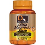Ficha técnica e caractérísticas do produto Cálcio + Magnésio + Zinco - 60 Tabletes - OH2 Nutrition