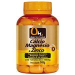 Ficha técnica e caractérísticas do produto Cálcio Magnésio Zinco Oh2 Nutrition - 100 Tabletes