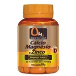 Ficha técnica e caractérísticas do produto Cálcio Magnésio Zinco Oh2 Nutrition - 60 Tabletes